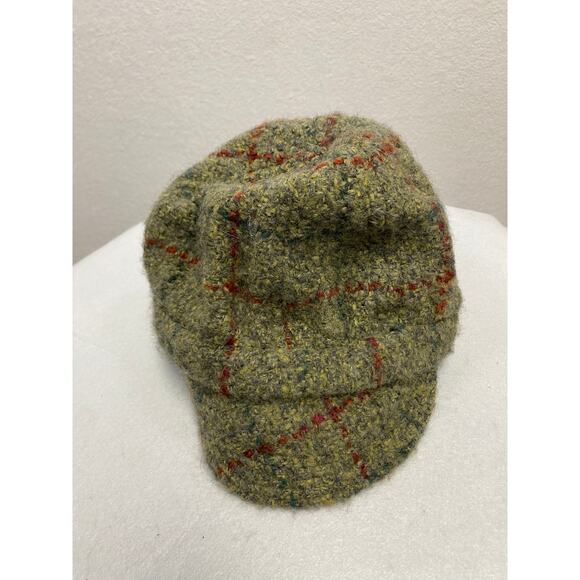 Branigan Weavers Irish Tweed Cadet Cap Hat Wool Alpaca Plaid Made in Ireland - Picture 2 of 10